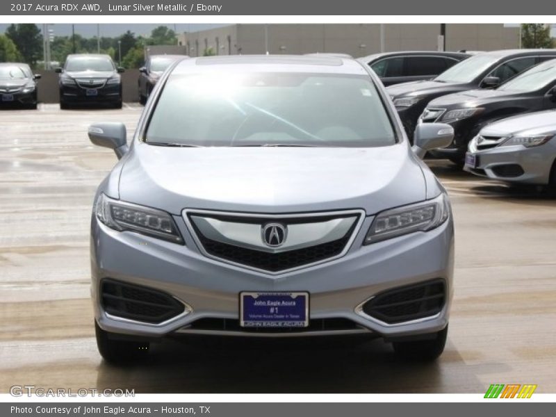 Lunar Silver Metallic / Ebony 2017 Acura RDX AWD