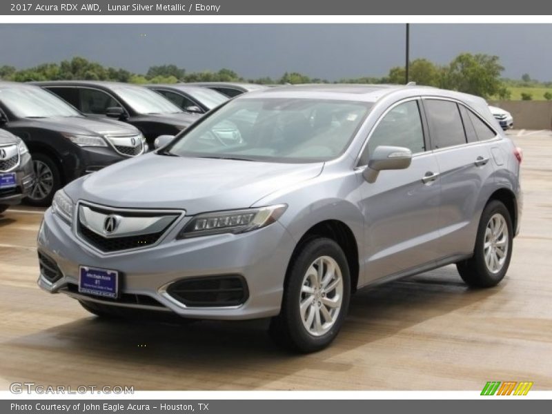 Lunar Silver Metallic / Ebony 2017 Acura RDX AWD