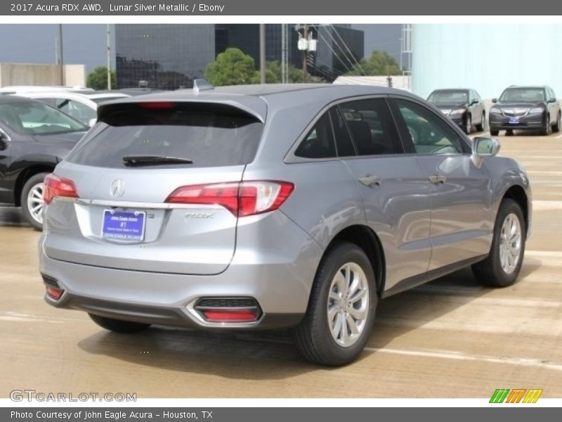 Lunar Silver Metallic / Ebony 2017 Acura RDX AWD