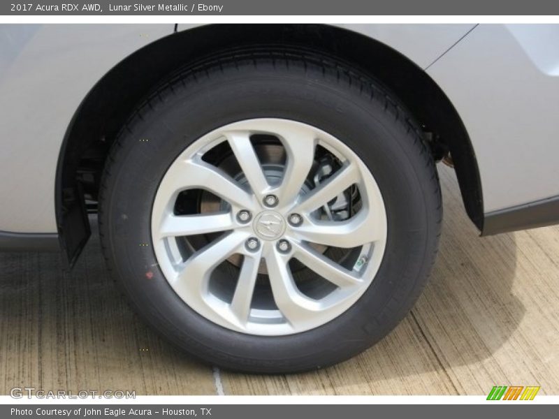Lunar Silver Metallic / Ebony 2017 Acura RDX AWD