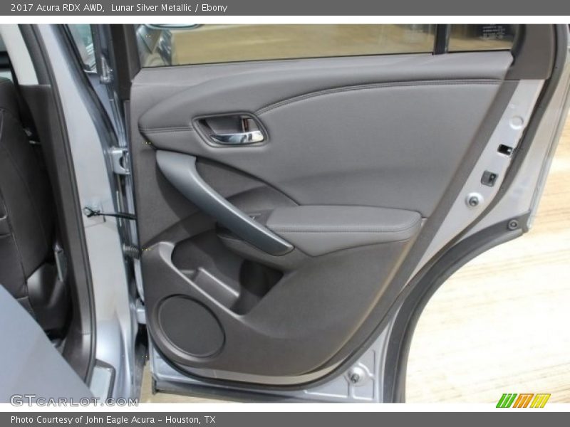 Lunar Silver Metallic / Ebony 2017 Acura RDX AWD