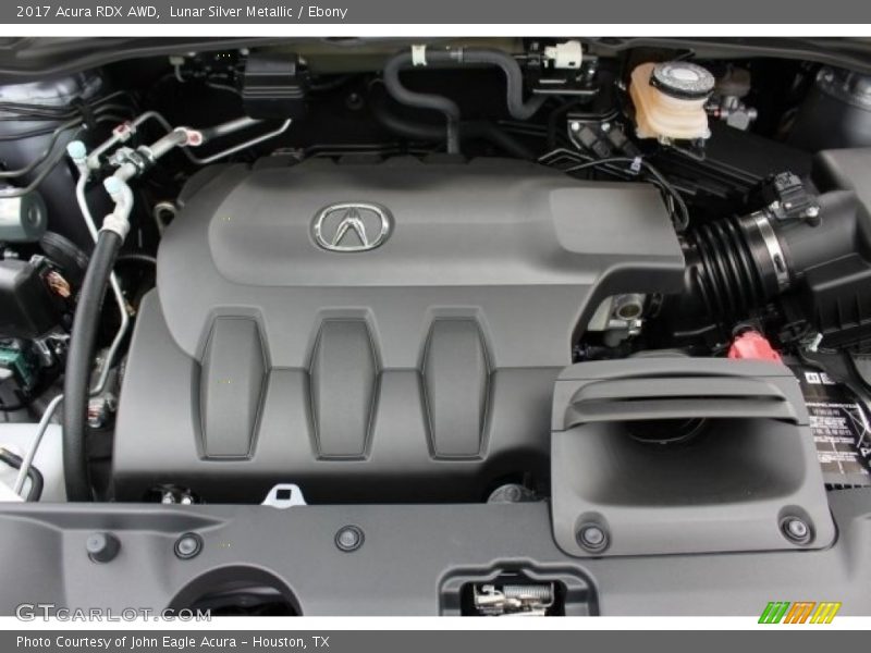 Lunar Silver Metallic / Ebony 2017 Acura RDX AWD