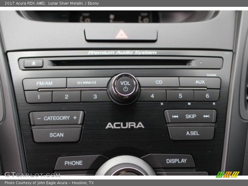 Lunar Silver Metallic / Ebony 2017 Acura RDX AWD