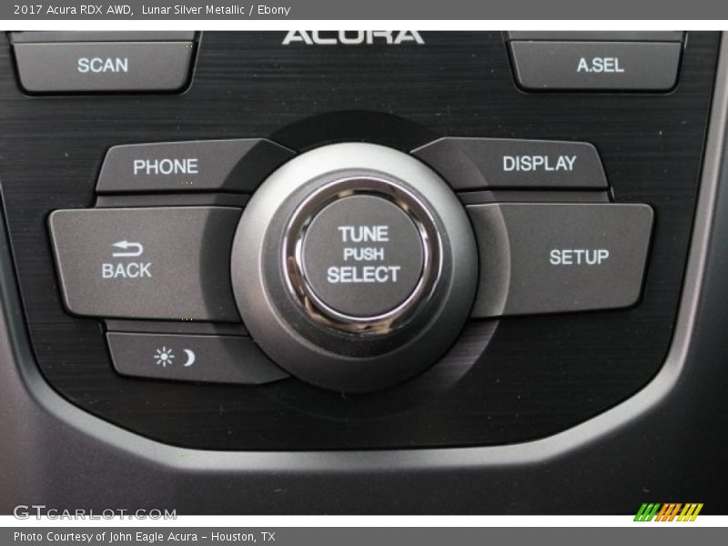 Lunar Silver Metallic / Ebony 2017 Acura RDX AWD
