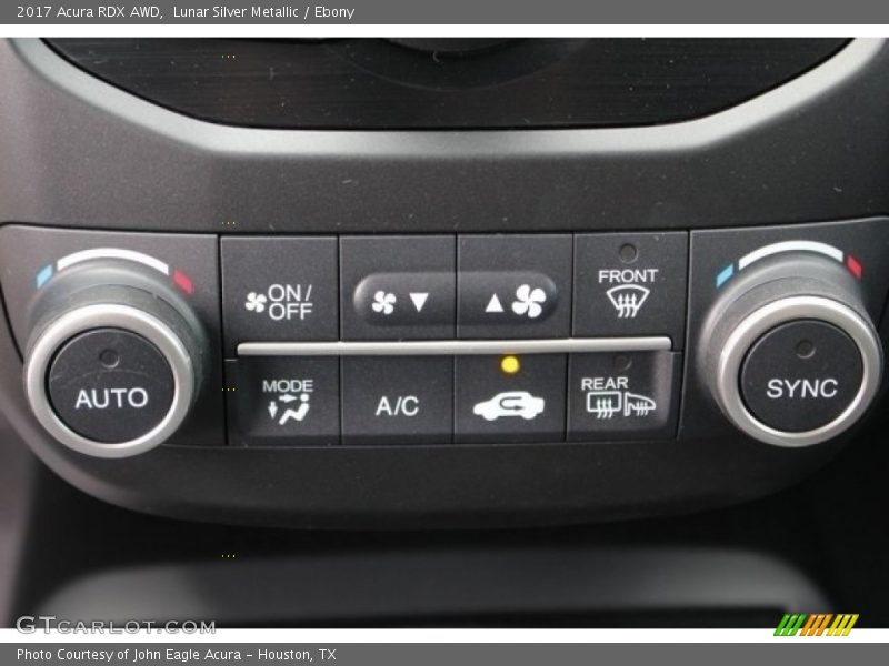 Lunar Silver Metallic / Ebony 2017 Acura RDX AWD
