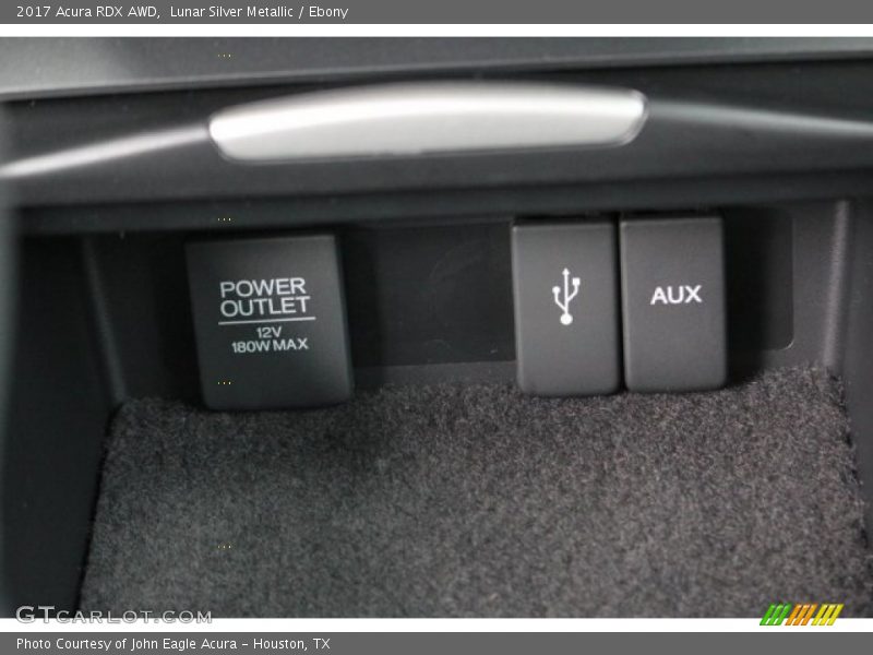 Lunar Silver Metallic / Ebony 2017 Acura RDX AWD