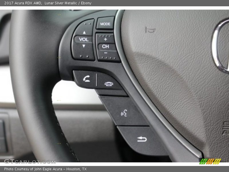 Lunar Silver Metallic / Ebony 2017 Acura RDX AWD