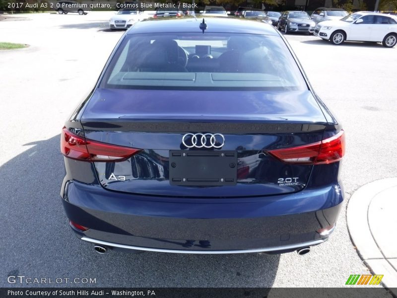 Cosmos Blue Metallic / Black 2017 Audi A3 2.0 Premium quttaro