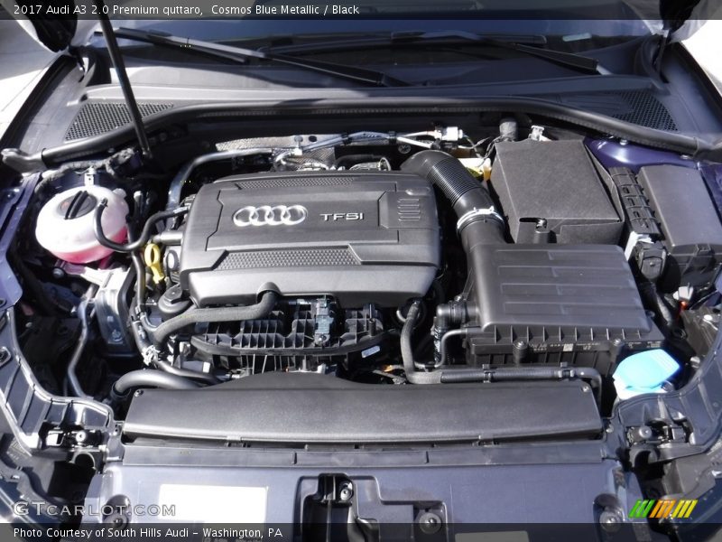 2017 A3 2.0 Premium quttaro Engine - 2.0 Liter TFSI Turbocharged DOHC 16-Valve VVT 4 Cylinder