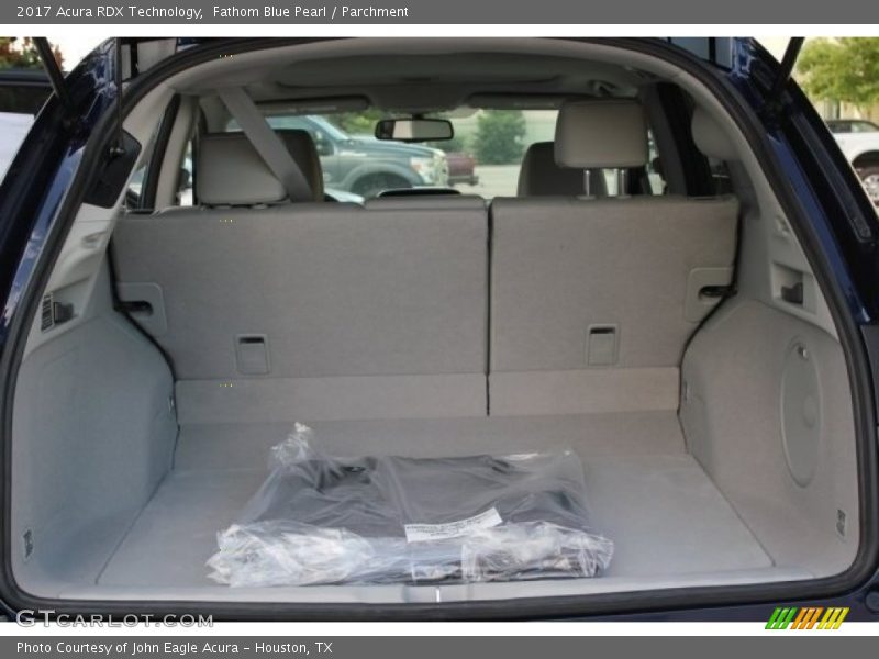 Fathom Blue Pearl / Parchment 2017 Acura RDX Technology
