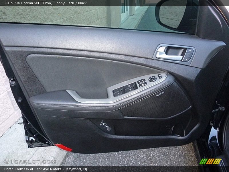 Ebony Black / Black 2015 Kia Optima SXL Turbo