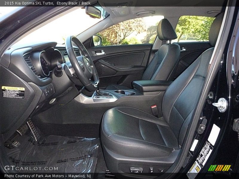 Ebony Black / Black 2015 Kia Optima SXL Turbo