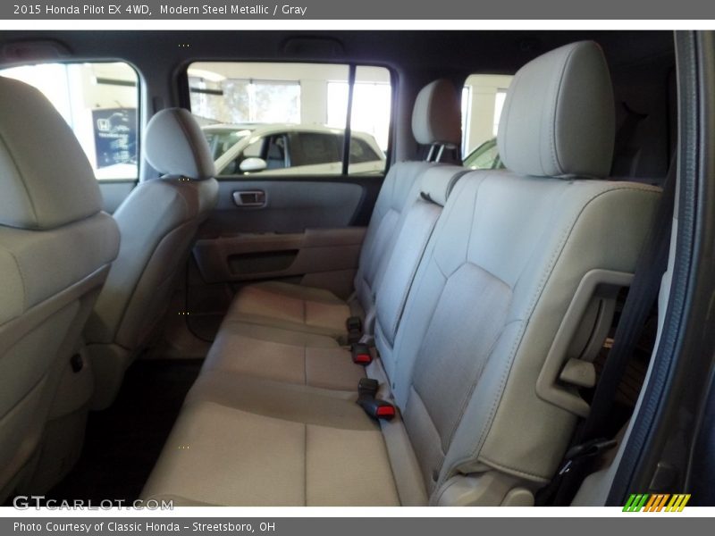 Modern Steel Metallic / Gray 2015 Honda Pilot EX 4WD