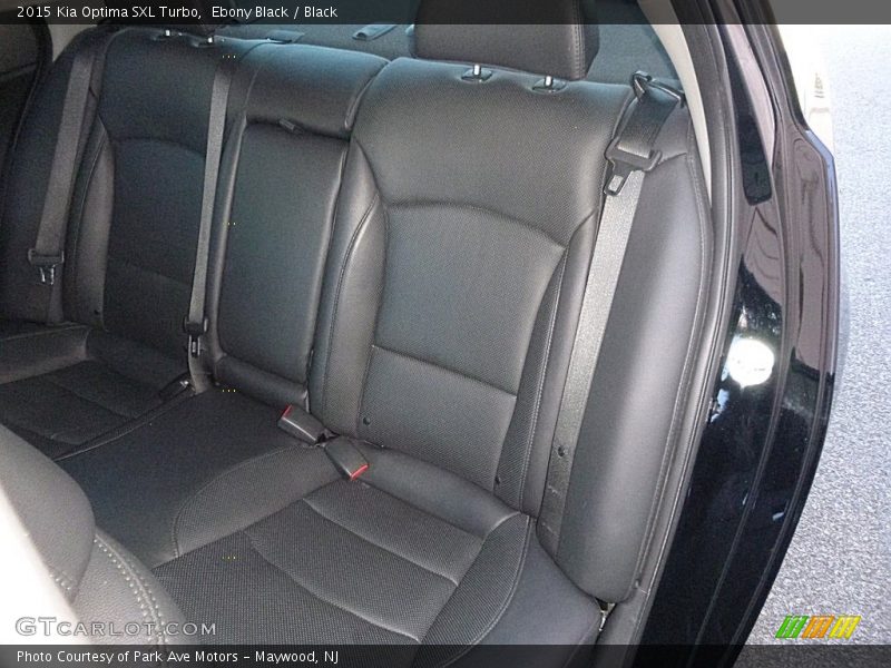 Ebony Black / Black 2015 Kia Optima SXL Turbo