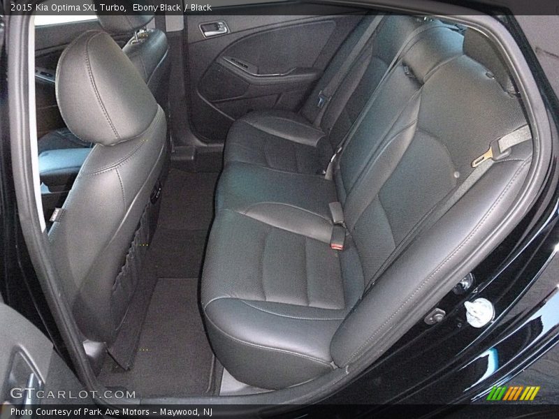 Ebony Black / Black 2015 Kia Optima SXL Turbo