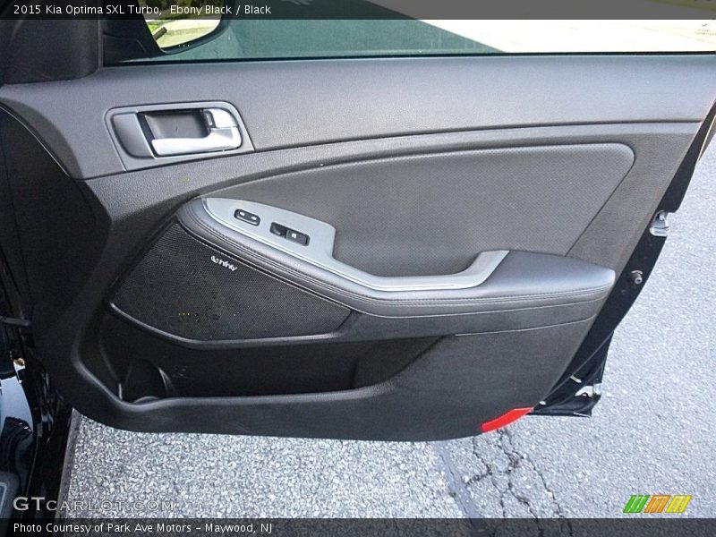 Ebony Black / Black 2015 Kia Optima SXL Turbo