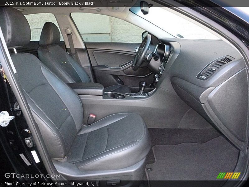Ebony Black / Black 2015 Kia Optima SXL Turbo