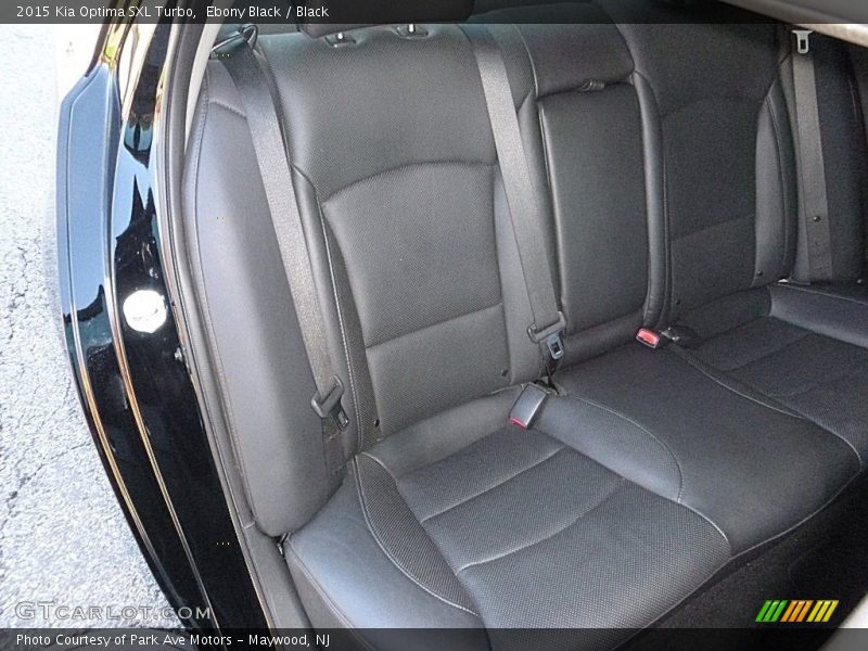 Ebony Black / Black 2015 Kia Optima SXL Turbo