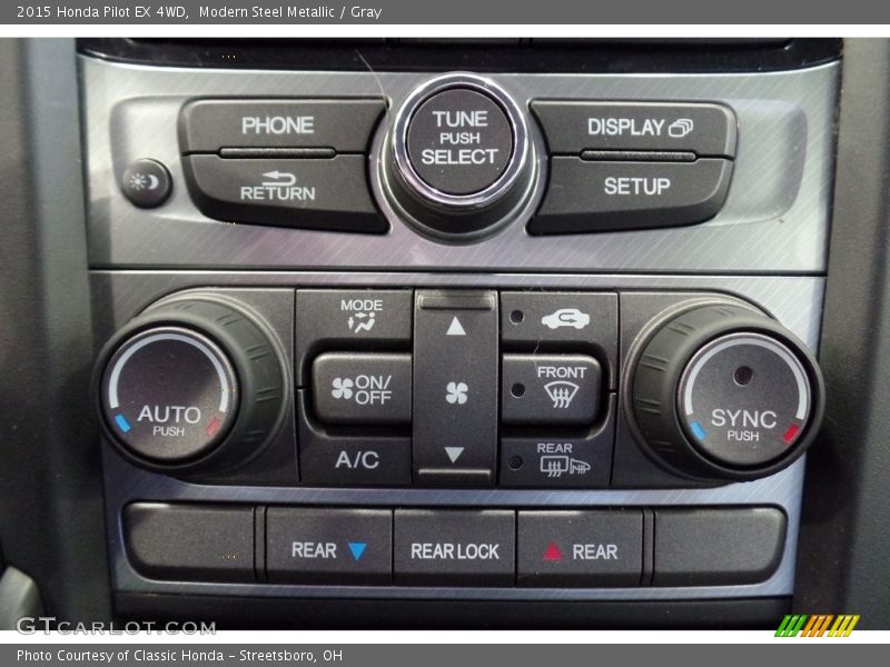 Modern Steel Metallic / Gray 2015 Honda Pilot EX 4WD
