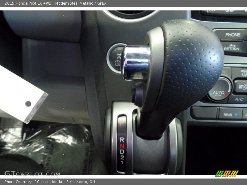 Modern Steel Metallic / Gray 2015 Honda Pilot EX 4WD