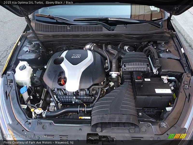 Ebony Black / Black 2015 Kia Optima SXL Turbo