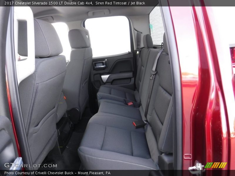 Siren Red Tintcoat / Jet Black 2017 Chevrolet Silverado 1500 LT Double Cab 4x4