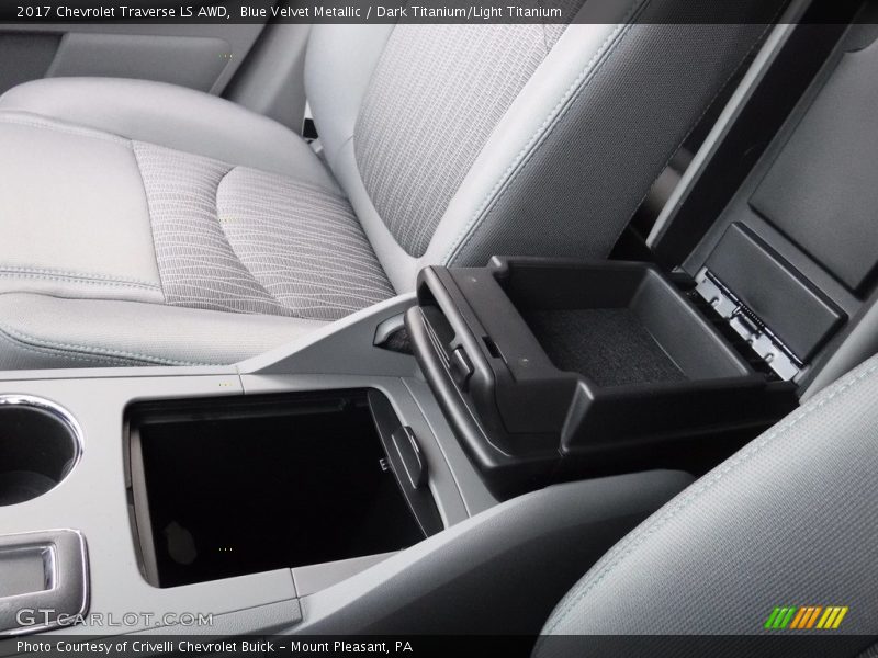 Blue Velvet Metallic / Dark Titanium/Light Titanium 2017 Chevrolet Traverse LS AWD