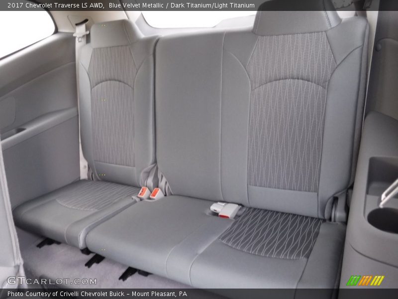 Blue Velvet Metallic / Dark Titanium/Light Titanium 2017 Chevrolet Traverse LS AWD