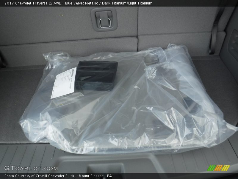 Blue Velvet Metallic / Dark Titanium/Light Titanium 2017 Chevrolet Traverse LS AWD