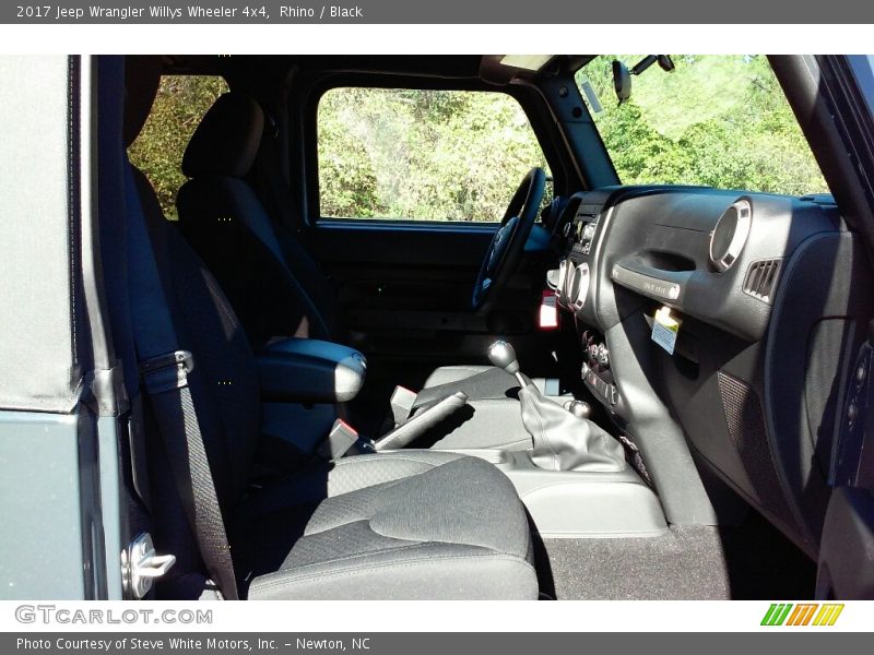 Rhino / Black 2017 Jeep Wrangler Willys Wheeler 4x4