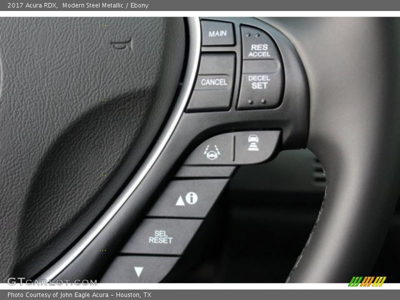Modern Steel Metallic / Ebony 2017 Acura RDX