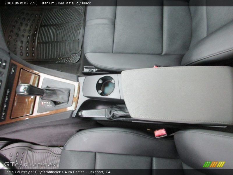 Titanium Silver Metallic / Black 2004 BMW X3 2.5i