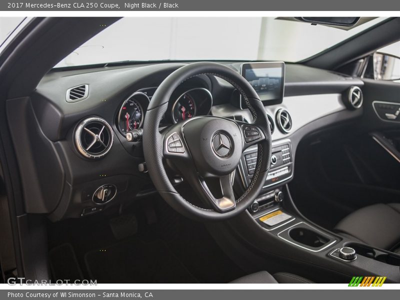 Night Black / Black 2017 Mercedes-Benz CLA 250 Coupe