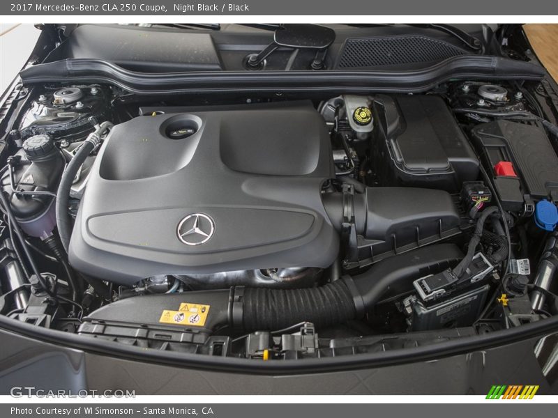  2017 CLA 250 Coupe Engine - 2.0 Liter Twin-Turbocharged DOHC 16-Valve VVT 4 Cylinder
