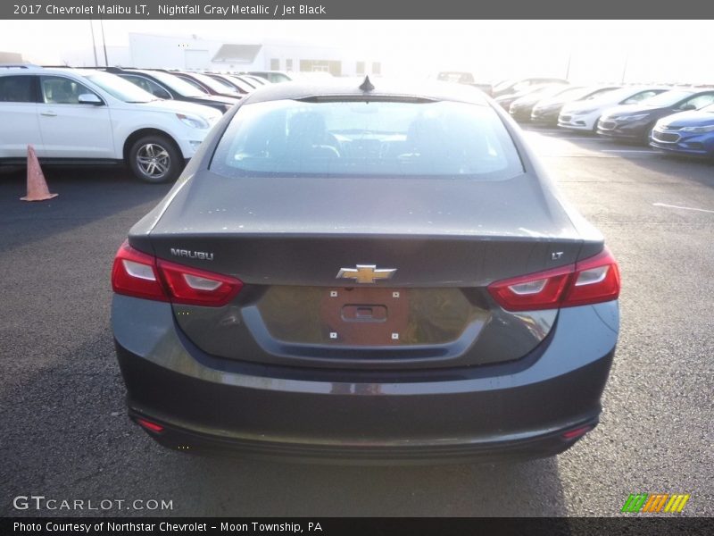 Nightfall Gray Metallic / Jet Black 2017 Chevrolet Malibu LT