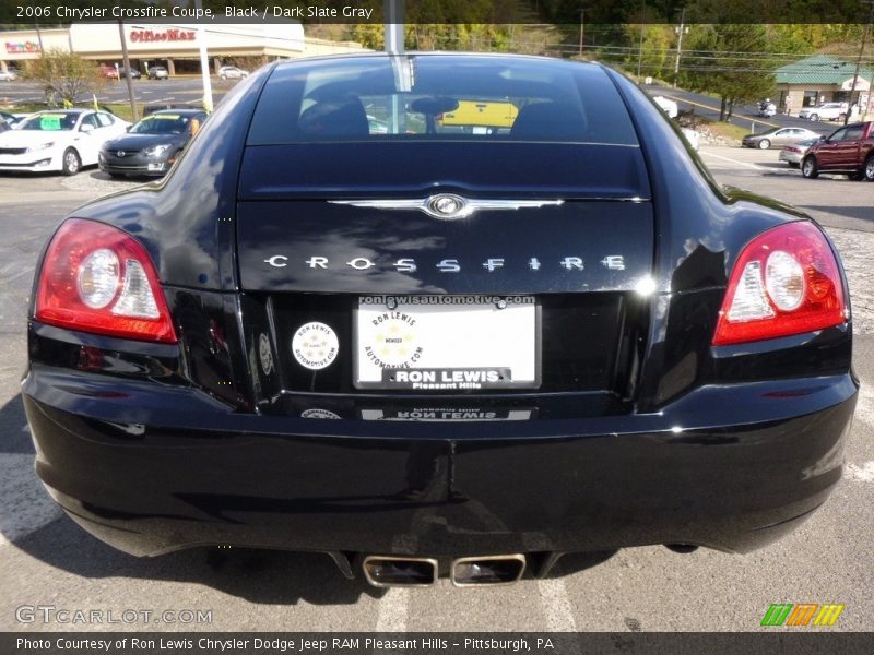 Black / Dark Slate Gray 2006 Chrysler Crossfire Coupe