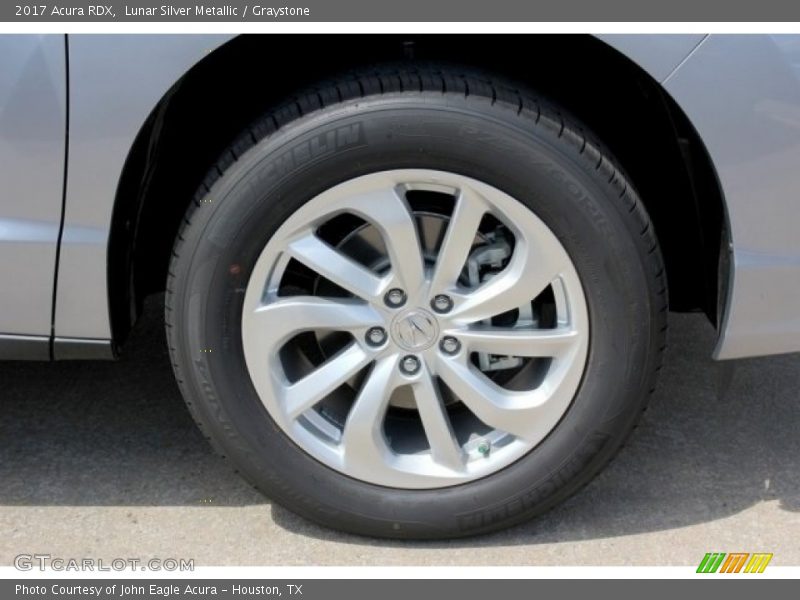 Lunar Silver Metallic / Graystone 2017 Acura RDX