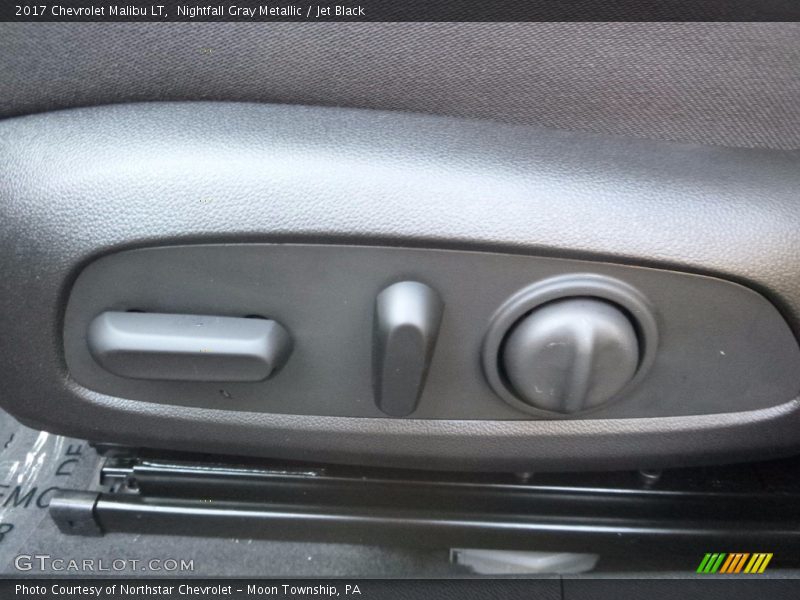 Nightfall Gray Metallic / Jet Black 2017 Chevrolet Malibu LT