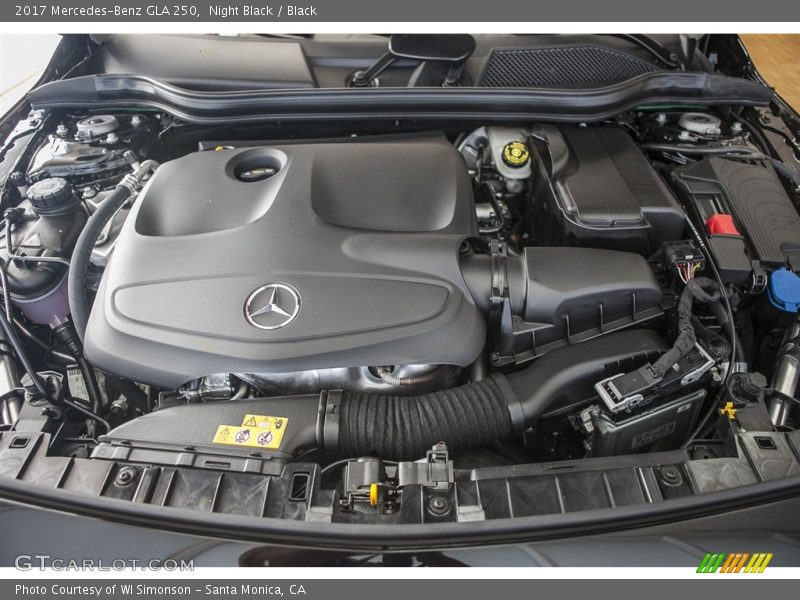 Night Black / Black 2017 Mercedes-Benz GLA 250