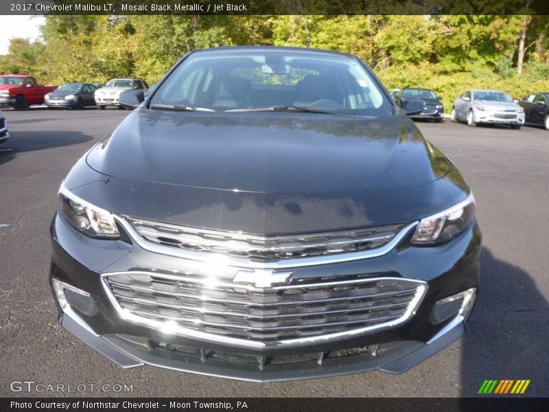 Mosaic Black Metallic / Jet Black 2017 Chevrolet Malibu LT