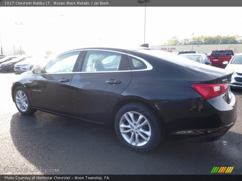 Mosaic Black Metallic / Jet Black 2017 Chevrolet Malibu LT