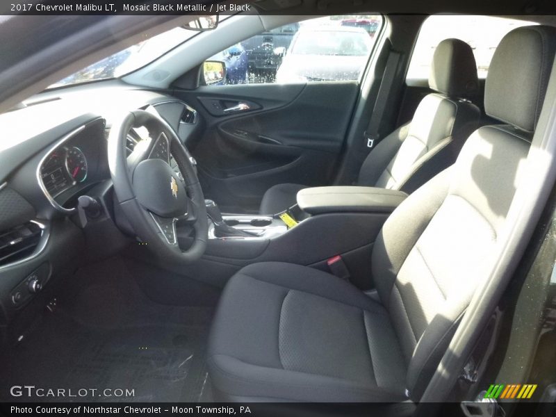Mosaic Black Metallic / Jet Black 2017 Chevrolet Malibu LT
