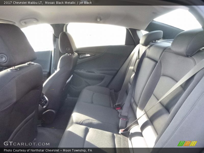 Mosaic Black Metallic / Jet Black 2017 Chevrolet Malibu LT