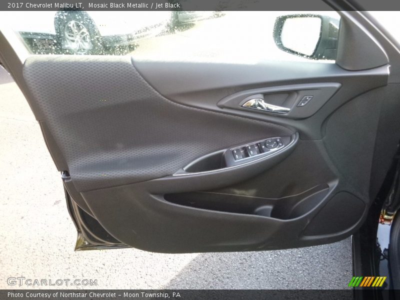 Mosaic Black Metallic / Jet Black 2017 Chevrolet Malibu LT