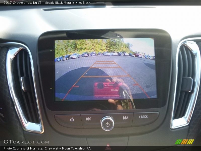 Mosaic Black Metallic / Jet Black 2017 Chevrolet Malibu LT