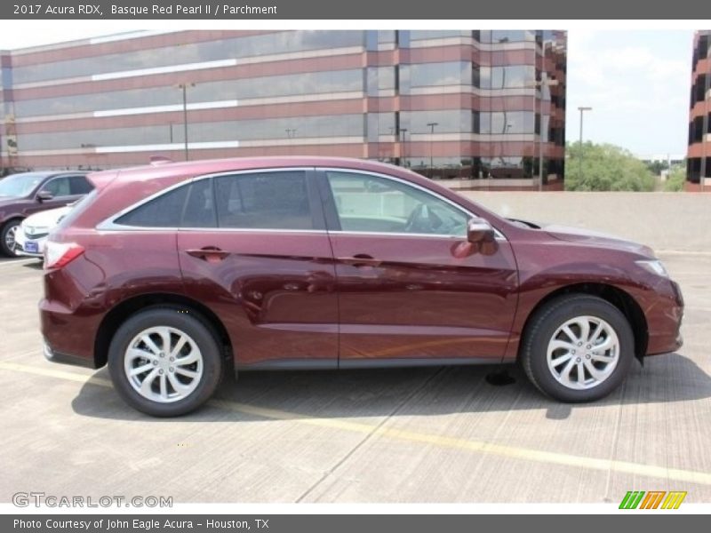 Basque Red Pearl II / Parchment 2017 Acura RDX