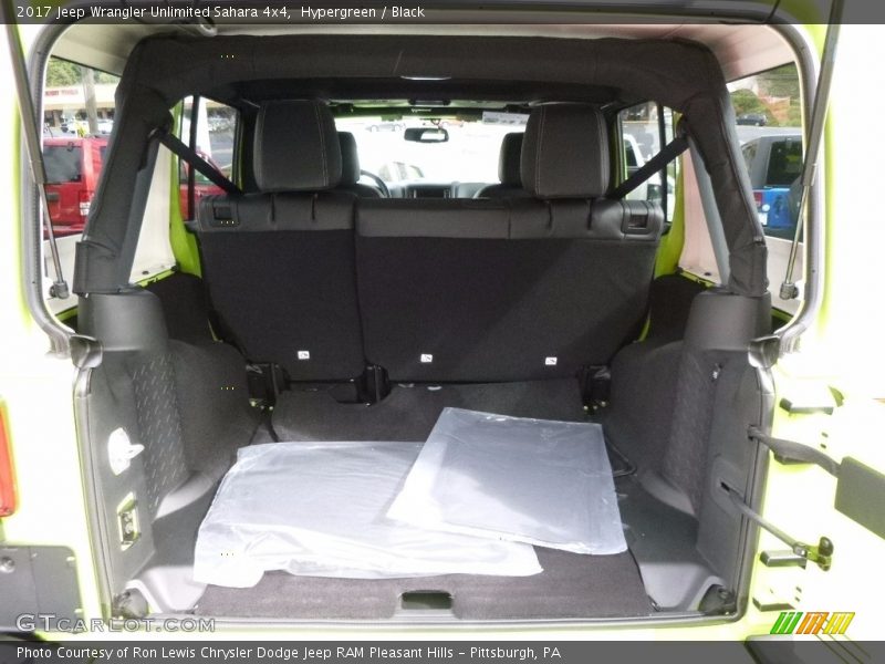 Hypergreen / Black 2017 Jeep Wrangler Unlimited Sahara 4x4