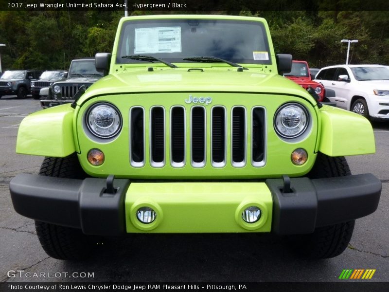  2017 Wrangler Unlimited Sahara 4x4 Hypergreen