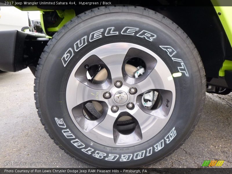 2017 Wrangler Unlimited Sahara 4x4 Wheel