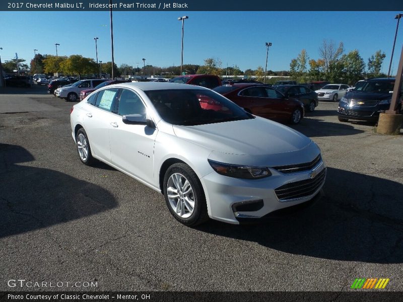 Iridescent Pearl Tricoat / Jet Black 2017 Chevrolet Malibu LT